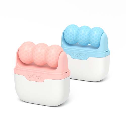 2-in-1 Face Sculpting Ice Roller -  Facial Ice Massage Wheel & Eye Roller for Face and Body