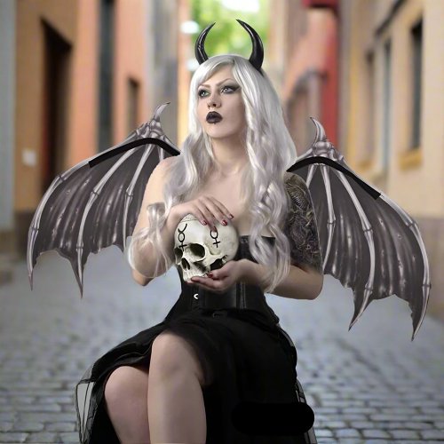 Halloween 3D Angel Devil Big Wings -  Wings Costume Accessories for Halloween Scary Demon Cosplay Decoration