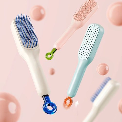 Retractable Massage Hair Comb - Tangle-Free & Soothing Care