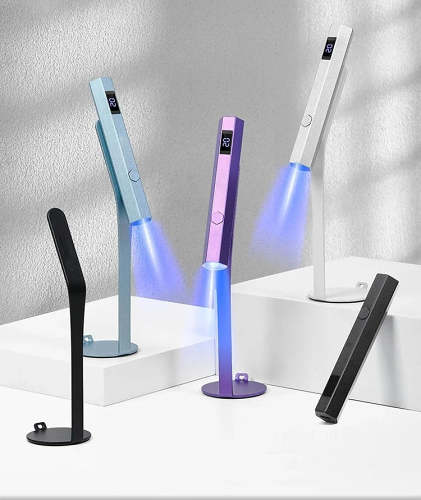 Portable UV LED Nail Dryer – USB Rechargeable Mini Handheld Lamp for Quick Gel Curing