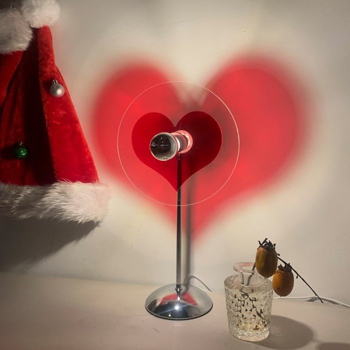 Romantic Heart Light Lamp - Sunset Led Light for Living Room, Barber Shop, Background Wall Decoration and Bedroom
