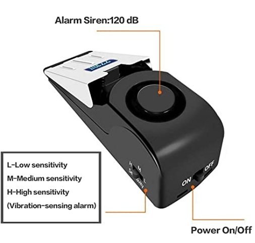 Door Stop Alarm - Portable Traveling Security