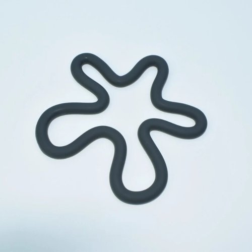 Geometric Heat-Resistant Silicone Mat – Non-Slip Coasters and Pot Holders for Chic Table Settings and Kitchen Accessories