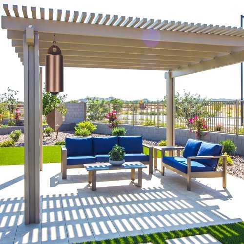 The Deep Resonance Serenity Bell - Deep Tone Sound Wind Bell for Outdoor Decor for Garden, Patio, Porch