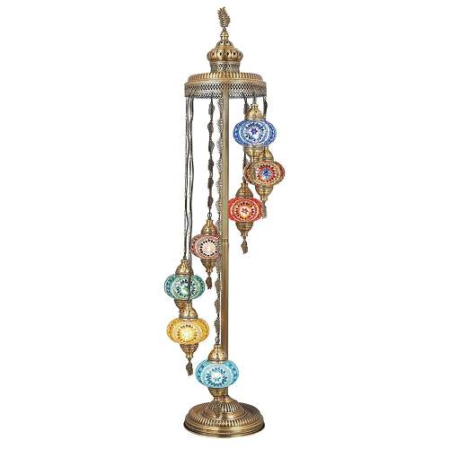 Handmade Moroccan Mosaic Floor Lamp