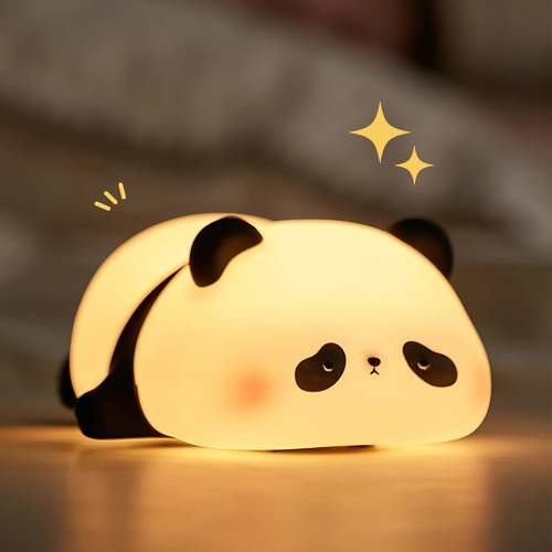 Panda LED Night Light - USB Rechargeable Touch Night Lamp for Bedroom