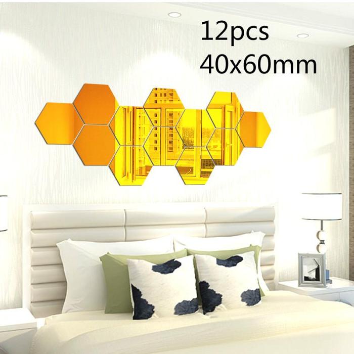 3D Wall Sticker Clock