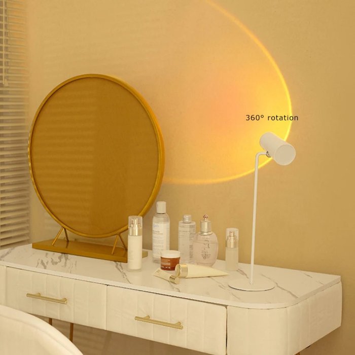 LED Desk Lamp with Dimmable Touch Control – USB-Powered Table Light Perfect for Reading, Relaxing, and Creating a Cozy Bedroom Ambiance!