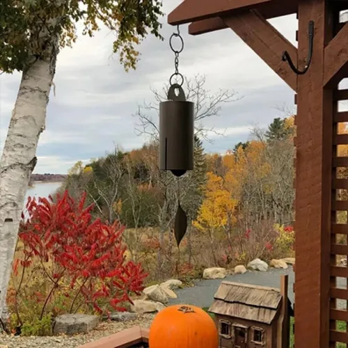 Deep Resonance Serenity Bell - Outdoor Musical Wind Chime and Home Decor