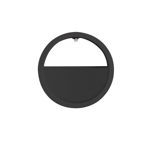 Round Wall Mounted Vase - Hanging Flowerpot Fish Tank Home Living Room Decoration