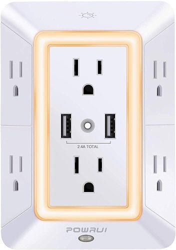 MultiPlug™ Outlet Extender w/ Surge Protector