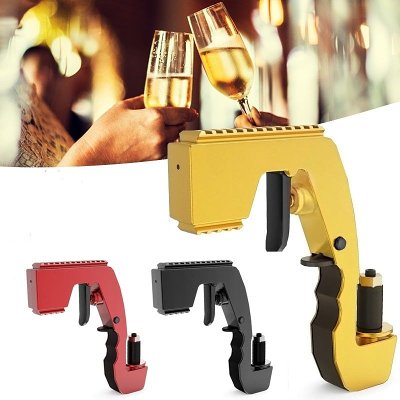 Champagne Gun Sprayer - Champagne Gun Wine Dispenser, Fountain Champagne Sprayer