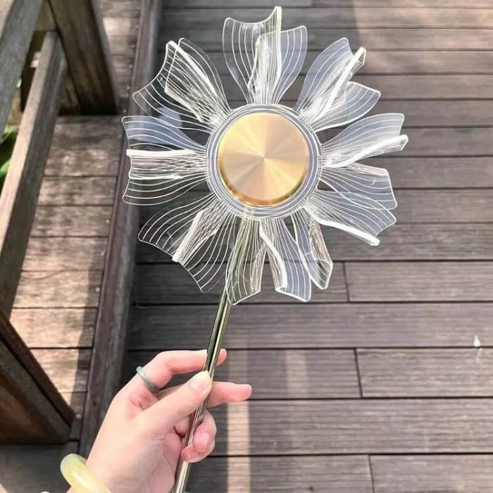 Windmill Sunflower Lamp - Study Lamp, LED Crystal Table Lamp Atmosphere Light Decorative Bedside Night Light
