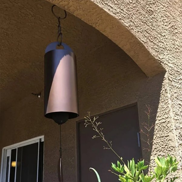 The Deep Resonance Serenity Bell - Deep Tone Sound Wind Bell for Outdoor Decor for Garden, Patio, Porch