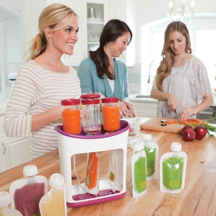 Food fooStation - Food Maker for Infant Baby with Storage Bags