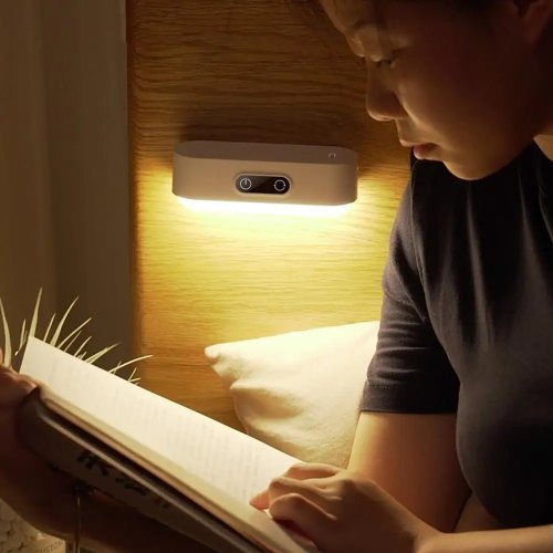 Peel & Stick Multipurpose Wireless Night Light - Motion Sensor Night Light with Touch Control for Cabinet, Bedroom, Hallway, College Dorm Room