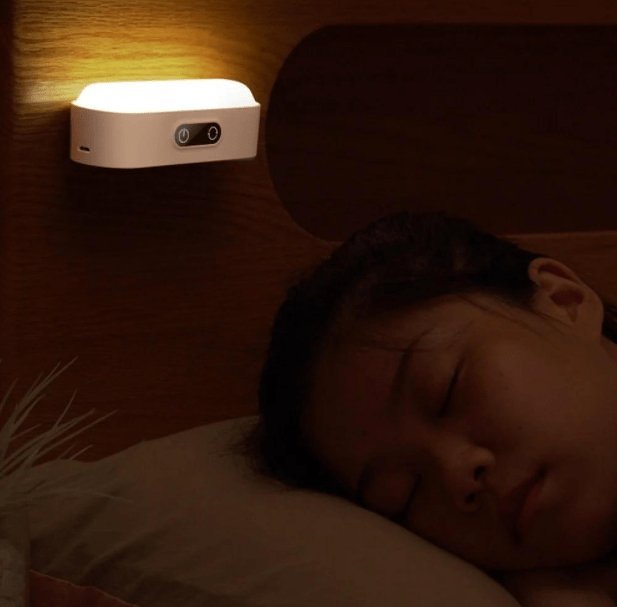 Peel & Stick Multipurpose Wireless Night Light - Motion Sensor Night Light with Touch Control for Cabinet, Bedroom, Hallway, College Dorm Room