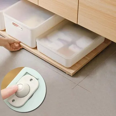 Paste Type Universal Pulley - 360° Rotation Universal Wheel, Sticky Pulley for Trash Can, Storage Box, Small Furniture