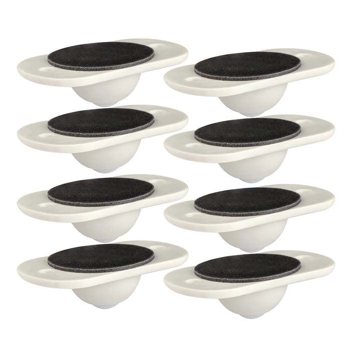 Paste Type Universal Pulley - 360° Rotation Universal Wheel, Sticky Pulley for Trash Can, Storage Box, Small Furniture