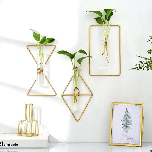 Hydroponic Wall Vase - Plant Hydroponic Wall Decor Decoration Holder Wall Decor Flower Arrangement