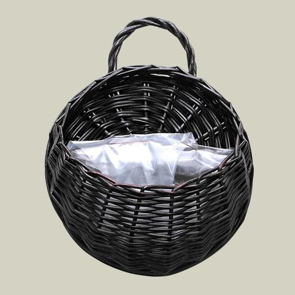 Handmade Woven Hanging Basket – Natural Wicker Storage Basket for Home, Garden, Wedding, and Wall Decorations.