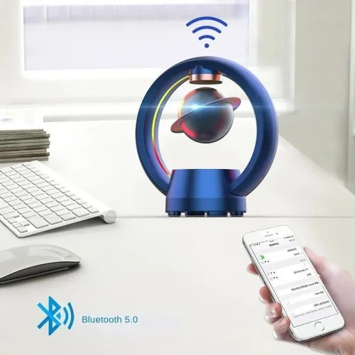 Levitating Bluetooth Speaker - Magnetic Levitation Bluetooth Creative Speaker for Home