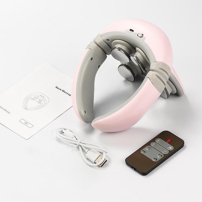 4D Intelligent Neck Massager + Remote Control