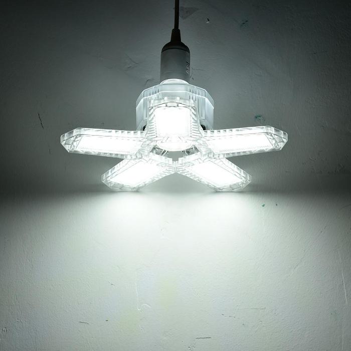 Garage Light with 5 Foldable Panels