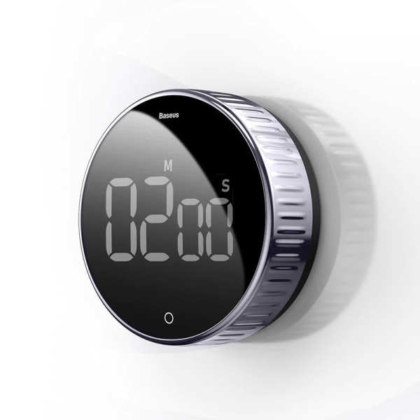 Kitchen Timer Countdown Alarm Clock, Large LED Display for Cooking Kids Senior
