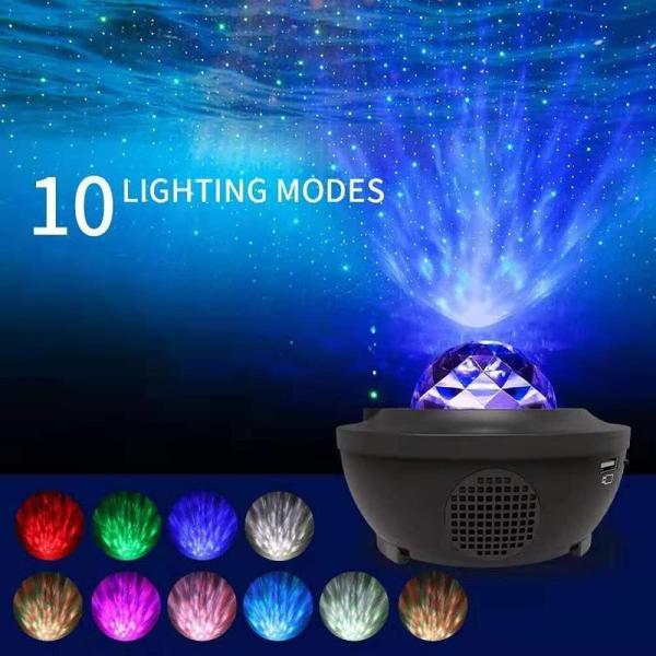 Starry Sky Projector with Built-in Bluetooth