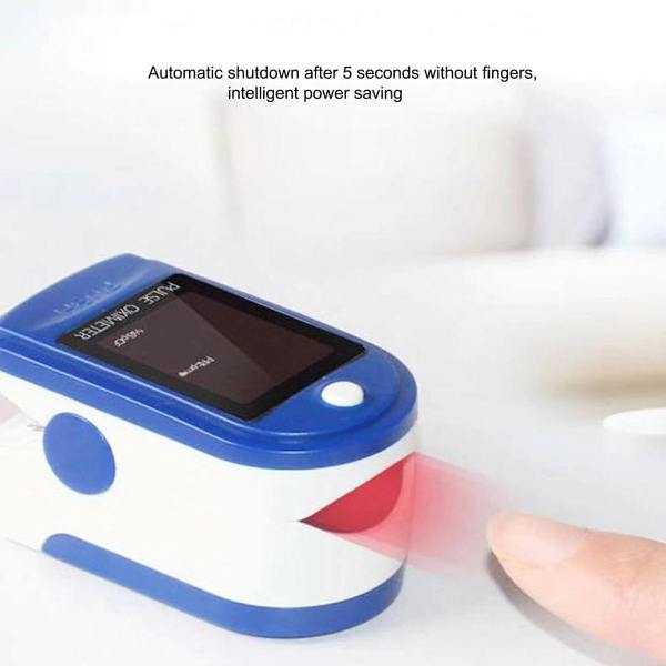 Fingertip Pulse Oximeter -  SpO2 and PR Value Waveform Blood Oxygen