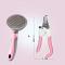 Pink Brush  Scissors