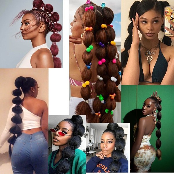 Bubbles Ponytail Extension -  22  Long Synthetic Hair Extension For Women