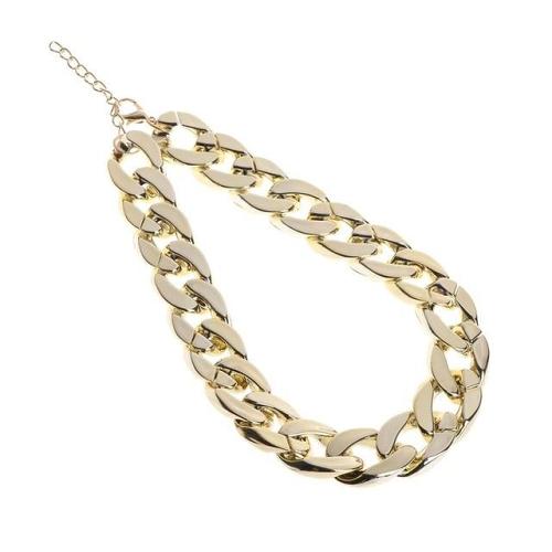 Cuban Link Thick Gold Chain Pets Safety Collar