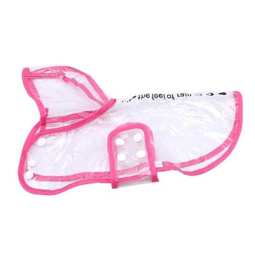 Transparent Dog Raincoat