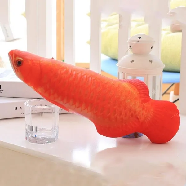 Realistic Looking Cat Kicker Fish Toy [NON-MOVING]