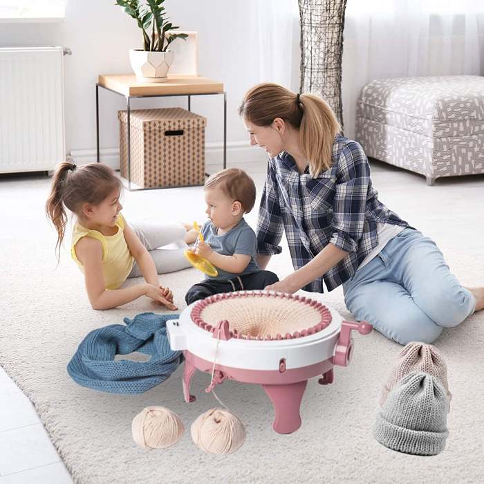 Weaving Knitting Loom Machines - Double Weaving Loom Machine Kit for Kids and Adults