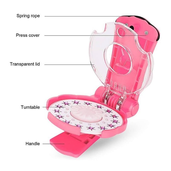 Hair Bling Stapler - Shining Bling Diamond Hair Sparkle Stapler Machine