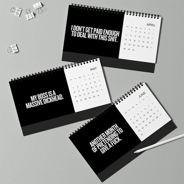 Shit I Want To Say At Work But Can't 2025 Calendar Office Humor Calendar