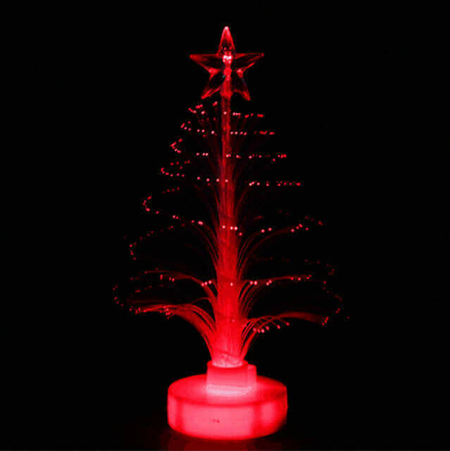 Merry LED Color Changing Mini Christmas Xmas Tree