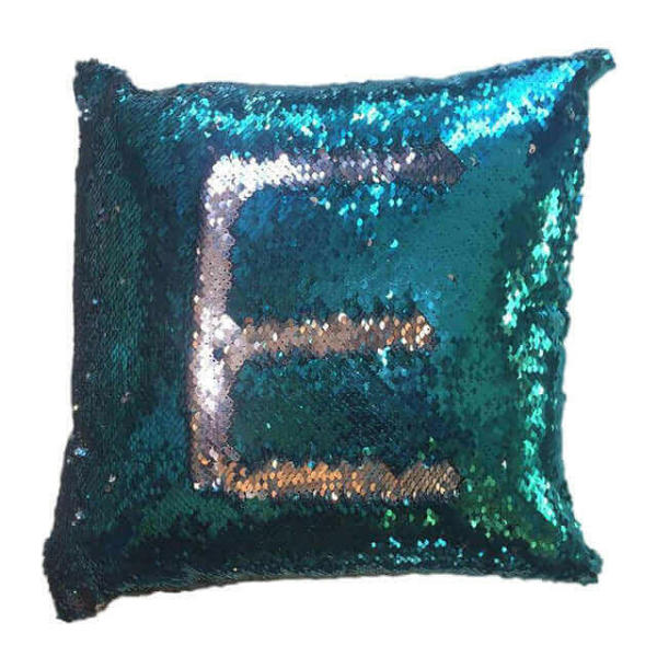 1PC Pillow case Two-sided Double Color Glitter