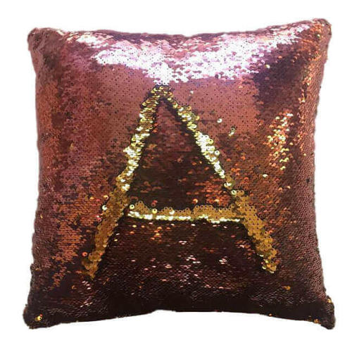 1PC Pillow case Two-sided Double Color Glitter