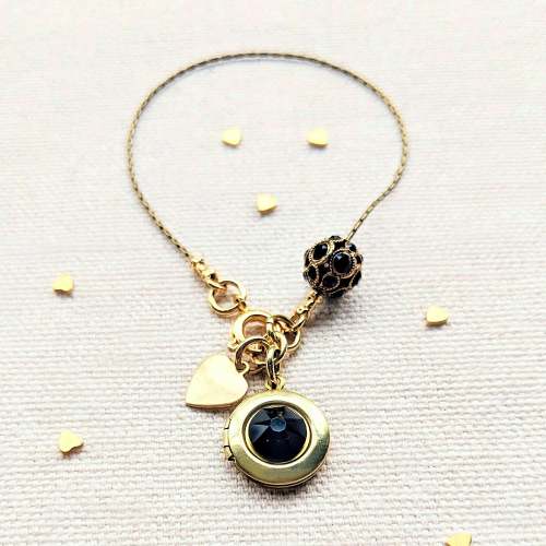 ENGRAVABLE  LOLA  LOCKET BRACELET