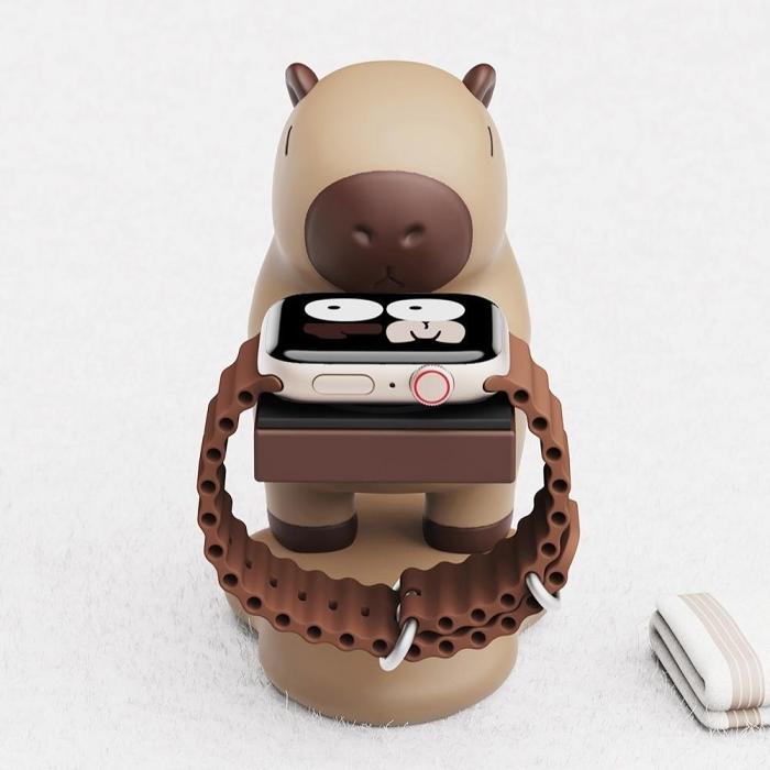 Apple Watch Capybara Charger Holder