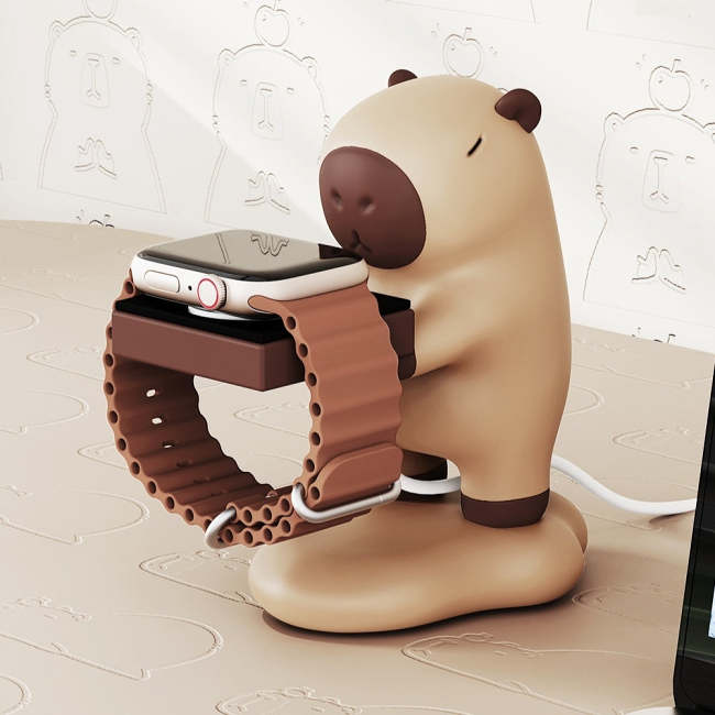 Apple Watch Capybara Charger Holder