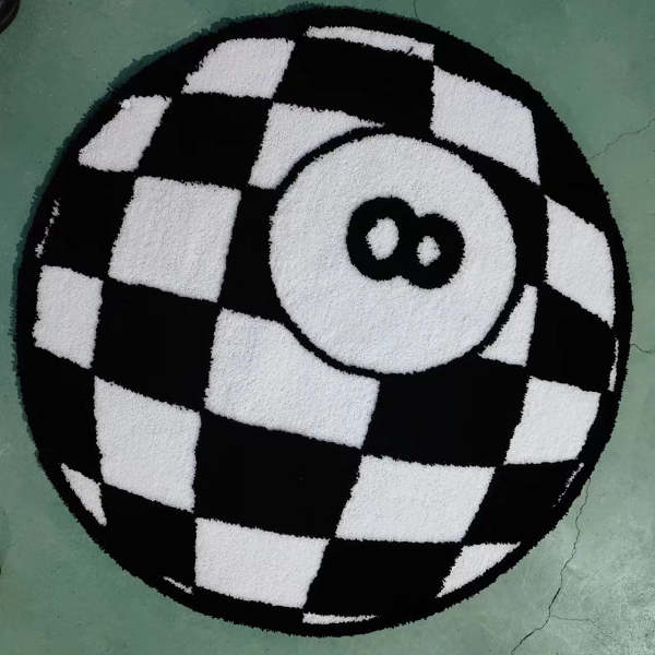 Billiard Ball Bedroom Rug
