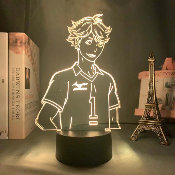 0.5W 5V Optical Acrylic 3D Illusion Figure Shape Night Light