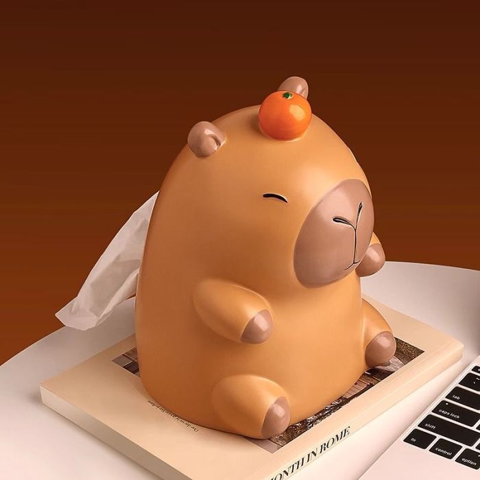 Capybara Tissue Box