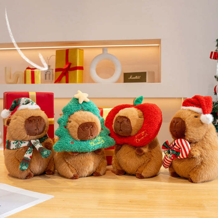 Christmas Capybara Plush