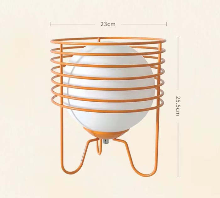 Retro Orb Wire Lamp